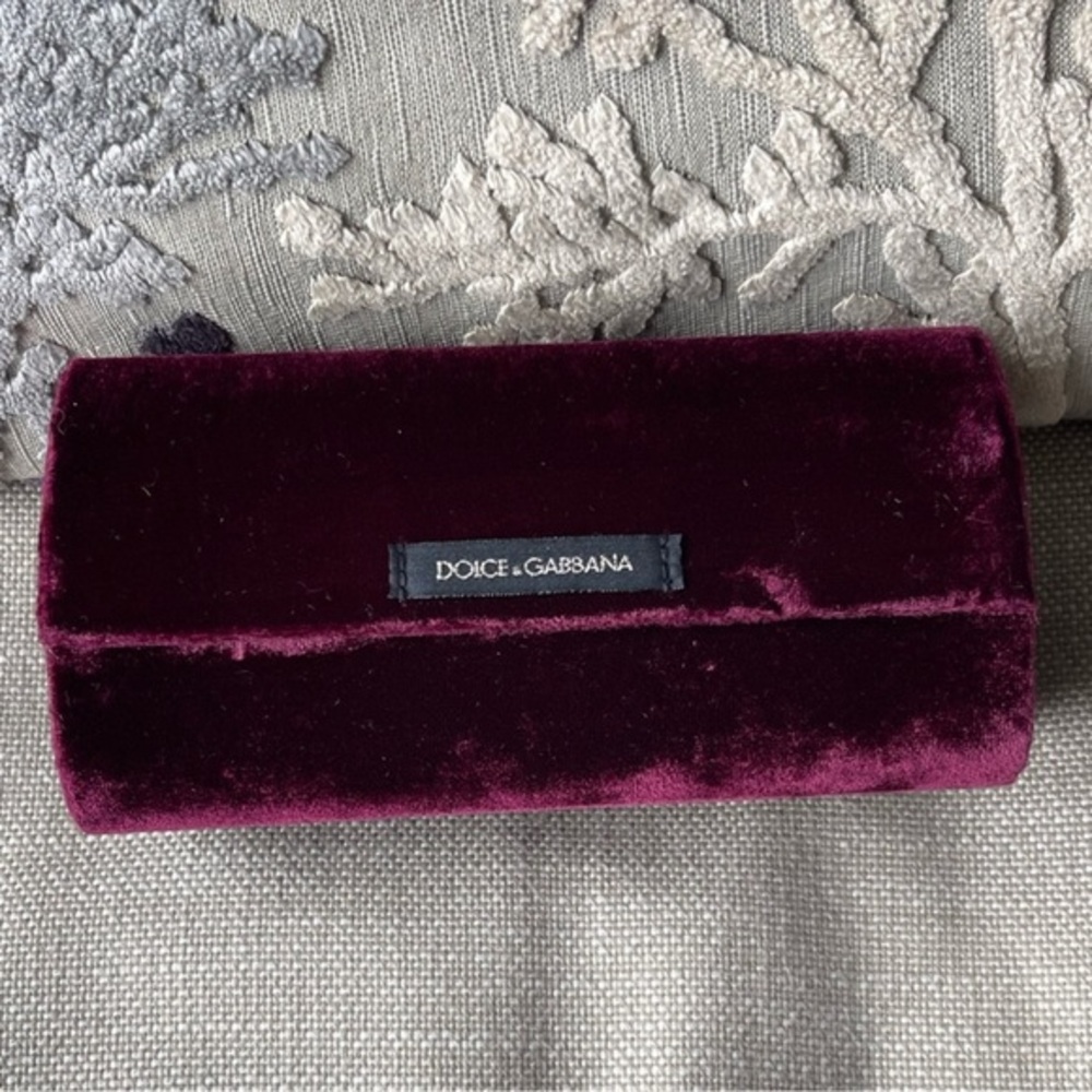 Dolce&Gabbana Velvet Sunglasses Case